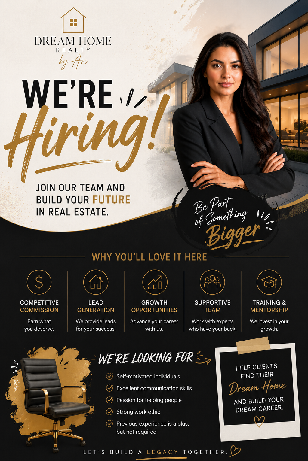 Hiring Flyer Chanardz Agency