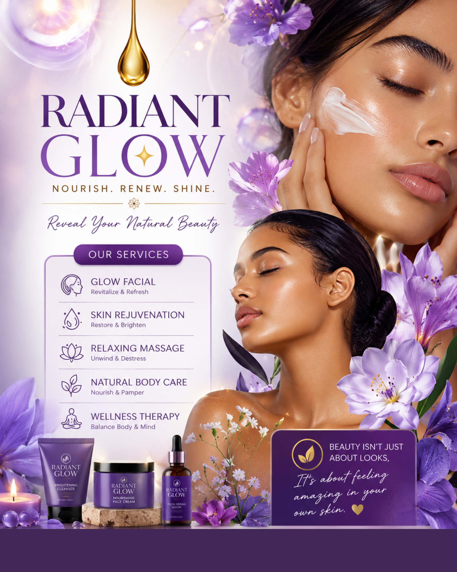 Skin Care Flyer